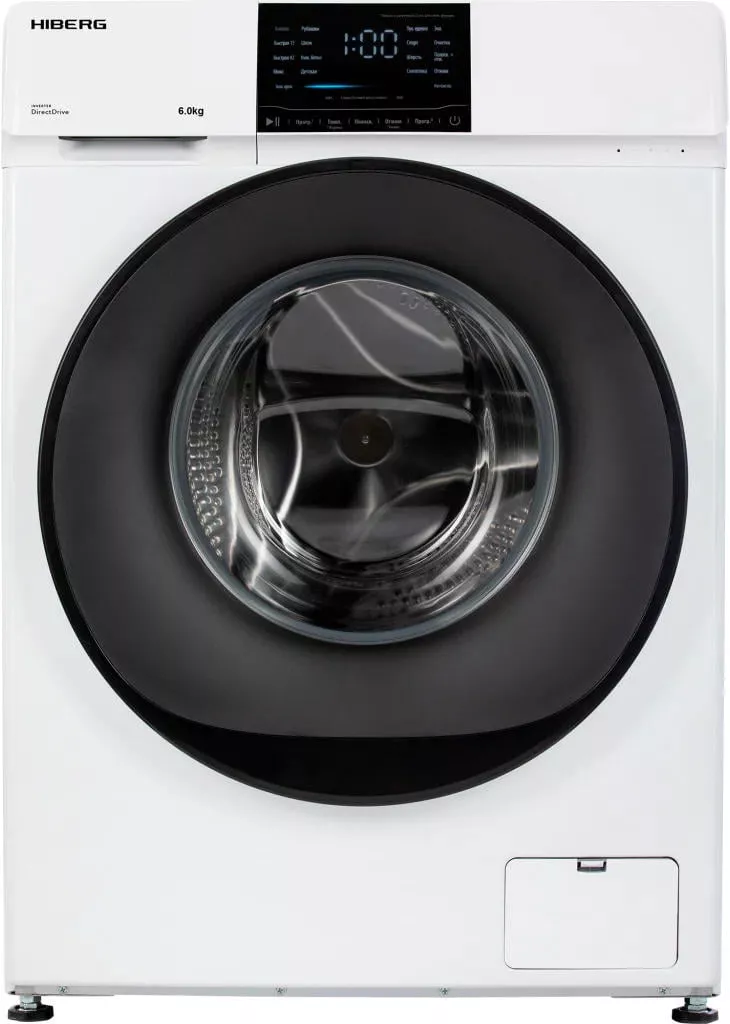Стиральная машина HIBERG i-DDQ6 - 712 W RU, белая