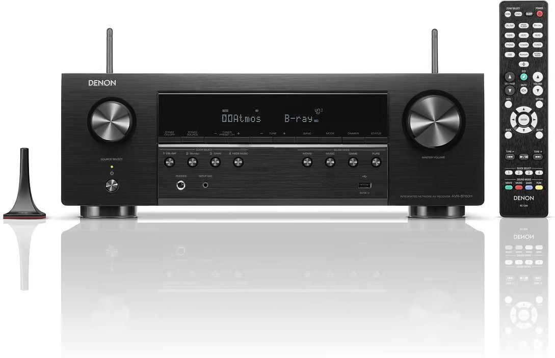 AV-ресивер Denon AVR-S760H, черный